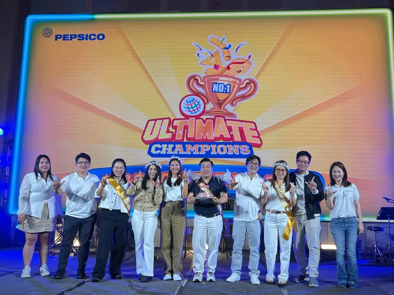 RCT Consumer team receiving recognition at the PepsiCo Ultimate Champions event
